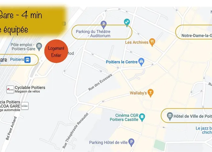 Apartment En Face De La Gare - Centre